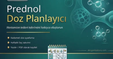 Prednol Doz Hesaplayıcı